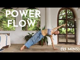 25 Min Sweaty Power Flow