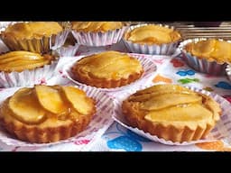 TARTALETAS DE BIZCOCHO CON MANZANA🤩 | El Dulce Paladar