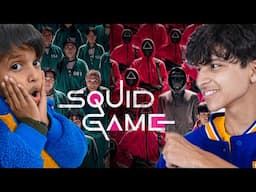 PLAYING SQUID GAME WITH KUNALI😍