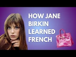 Jane Birkin Speaks French SO WELL !!