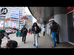 Cabbagetown to Dundas Square on the East Side | Toronto Walk (Jan 2025)