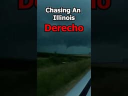 Chasing An Illinois Derecho #weather #stormchasing #naturaldisaster #tornado #derecho