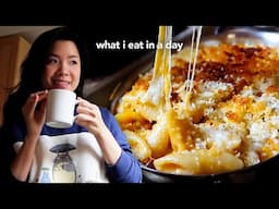 what i eat in a day (cozy winter meals)