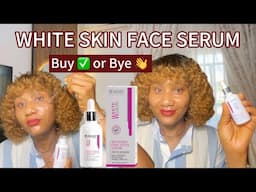 HOW TO GET RID OF DARK SPOTS ON THE FACE/DR RASHEL WHITE SKIN SERUM. how to clear skin #lightenskin