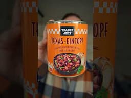 Aldi: Texas Eintopf Chilibohnen mit Jagdwurst🫕🫘🫛🍖#aldi #eintopf  #texas #jagtwurst  #texaseintopf