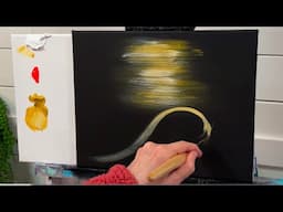 HEART WAVE ❤️ Acrylic Painting Tutorial