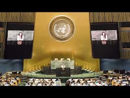 Meredith O'Connor's Address at the United Nation's General Assembly Hall