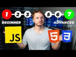 Master Web Development FAST With These 7 Projects (Beginner to Advanced Full Roadmap)