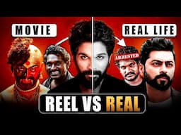 Pushpa Characters Reel Vs Real Life | Pushpa Characters In Real Life