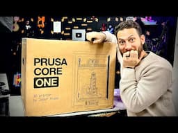 Prusa CORE ONE LIVE Unboxing & First Prints!