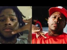 crip RAPPER X4 GOES off and RESPONDS to WAck 100 CALLING HIM WASHED UP! DESTROYS WACK! GOES IN