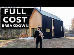 FULL CABIN BUILD COST BREAKDOWN! (DEN Outdoors Alpine 2.1 Prefab Home)