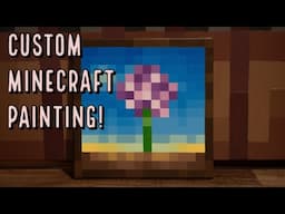 Making a Custom Minecraft Painting!