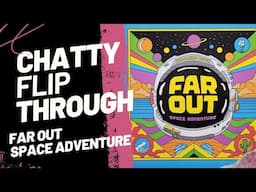 NEW RELEASE & GIVEAWAY!!😊 | Flip Through ~ Far Out Space Adventure #coloring #adultcoloring