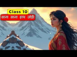 Sana Sana Hath Jodi | class 10 hindi chapter 2 - साना साना हाथ जोड़ी | Sana Sana Hath Jodi Animation