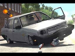 BeamNG.Drive Mod : VAZ-21099 Samara (Crash test)