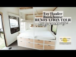 Toy Hauler Bunkhouse Renovation Tour