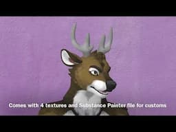 Deer & Caribou Vseeface on Gumroad