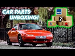 Unboxing New Car Modifications for the Miata!