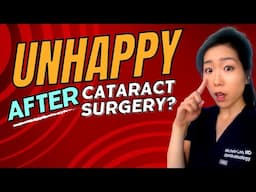 Unhappy After Cataract Surgery? | Common Reasons Why & What To Do About It!