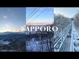 things to do and eat in sapporo, japan 🇯🇵❄️ | otaru, mount moiwa, soup curry and ramen 🍜