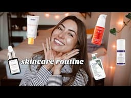 MY CURRENT SKINCARE ROUTINE (AM & PM)