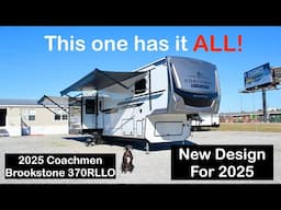 The ONLY Couples RV you'll ever need to buy! 2025 Coachmen Brookstone 370RLLO