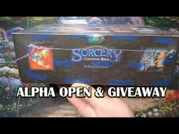 Sorcery Alpha Box Opening & Giveaways!