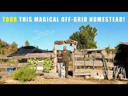 Living On The Land: Building An Off-Grid Self-Sufficient Paradise!