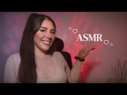 ASMR ✨ TINGLY triggers I brought home with me with mouth 👄 sounds of course 🫠