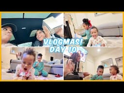 VLOGMAS DAY 10: GIVING MY NIECES THEIR CHRISTMAS GIFTS! | Ellarie