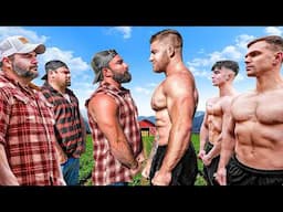 FARMERS VS BODYBUILDERS #2 (Who Is Stronger?)