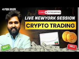 Live Crypto Trading | Bitcoin Trading| Delta Exchange India | 4 Feb 2025