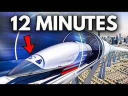 Dubai's HYPERLOOP Travel Dubai to Abu Dhabi In 12 MINUTES!