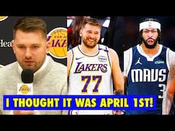 Luka Doncic REACTS To His Shocking Trade To Lakers!