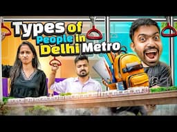 Types of People In Delhi Metro | Guddu Bhaiya