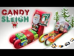 🍬 Make these SO CUTE Candy Sleighs | Bella Boo's Lunches