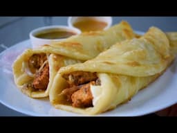 Chicken Paratha Roll Recipe - Ramadan Recipes by Livelycooking -افطار میں مزیدار پراٹھا رول بنائیں