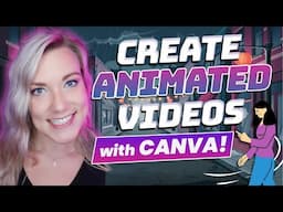 Easy Cartoon Creation with Canva | How to Create Animated Videos for Free