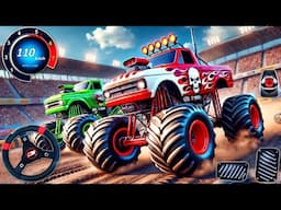 Real Monster Truck Demolition Derby Stunts - Extreme Crash Car Racing 3D - Android GamePlay #2