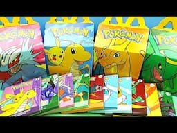 2025 McDONALD'S POKEMON TCG DRAGON DISCOVERY set of 10 HAPPY MEAL COLLECTIBLES VIDEO REVIEW