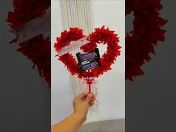 Handmade Valentine's Day Gift! #diyvalentines #easydiy #giftidea #ValentinesDay  #diyideas