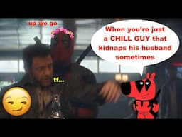 Deadpool & Wolverine acting like a MARRIED COUPLE for 3 min straight 🥰 (funny moments) (part 2)