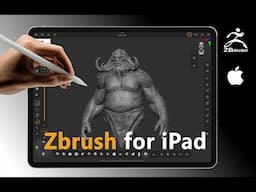 Zbrush for iPad on iPad pro 2020