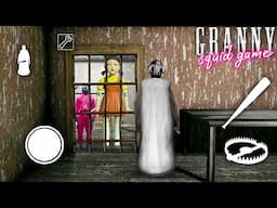 PLAYING AS GRANNY IN GRANNY 1 with Squid Game Doll | grandpa granny wala game definition hindi video