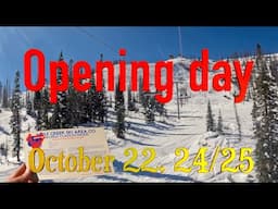 Wolf Creek Ski, Colorado Opening day October 22, 2024/25 top to bottom