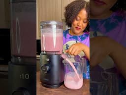 STRAWBERRY MILK RECIPE 🥛🍓 | NAMA M1 PLANT BASED MILK MAKER #shorts #plantbased #milk