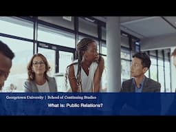 What Is: Public Relations?