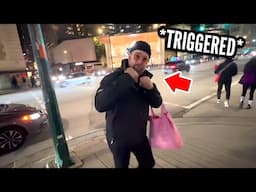 UNHINGED Woke Guy Attacks Innocent Man Over Politics & This Happens!