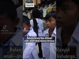 Rasyid dan ilyas anak-anak yang rajin membantu orang tuanya mencari nafkah